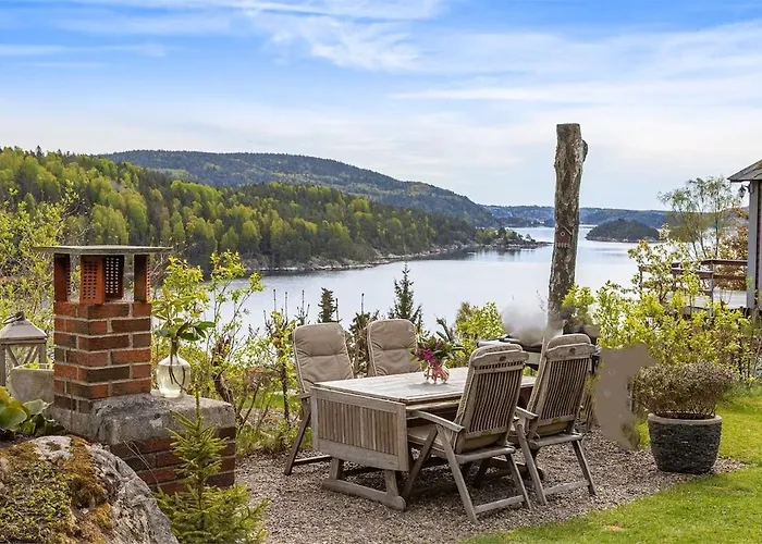 Semesterbostad Charming Seaside With Fjord Views Asker